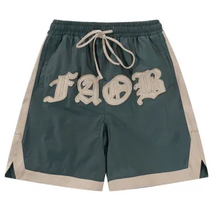 1984® - Letter Contrast Panel Shorts