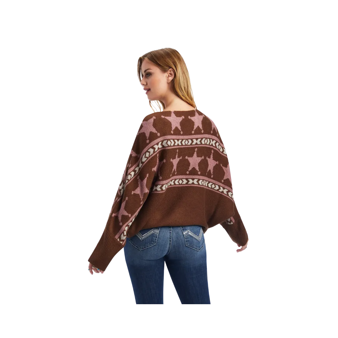 Ariat Women's Lawless  Fondue Fudge Sweater