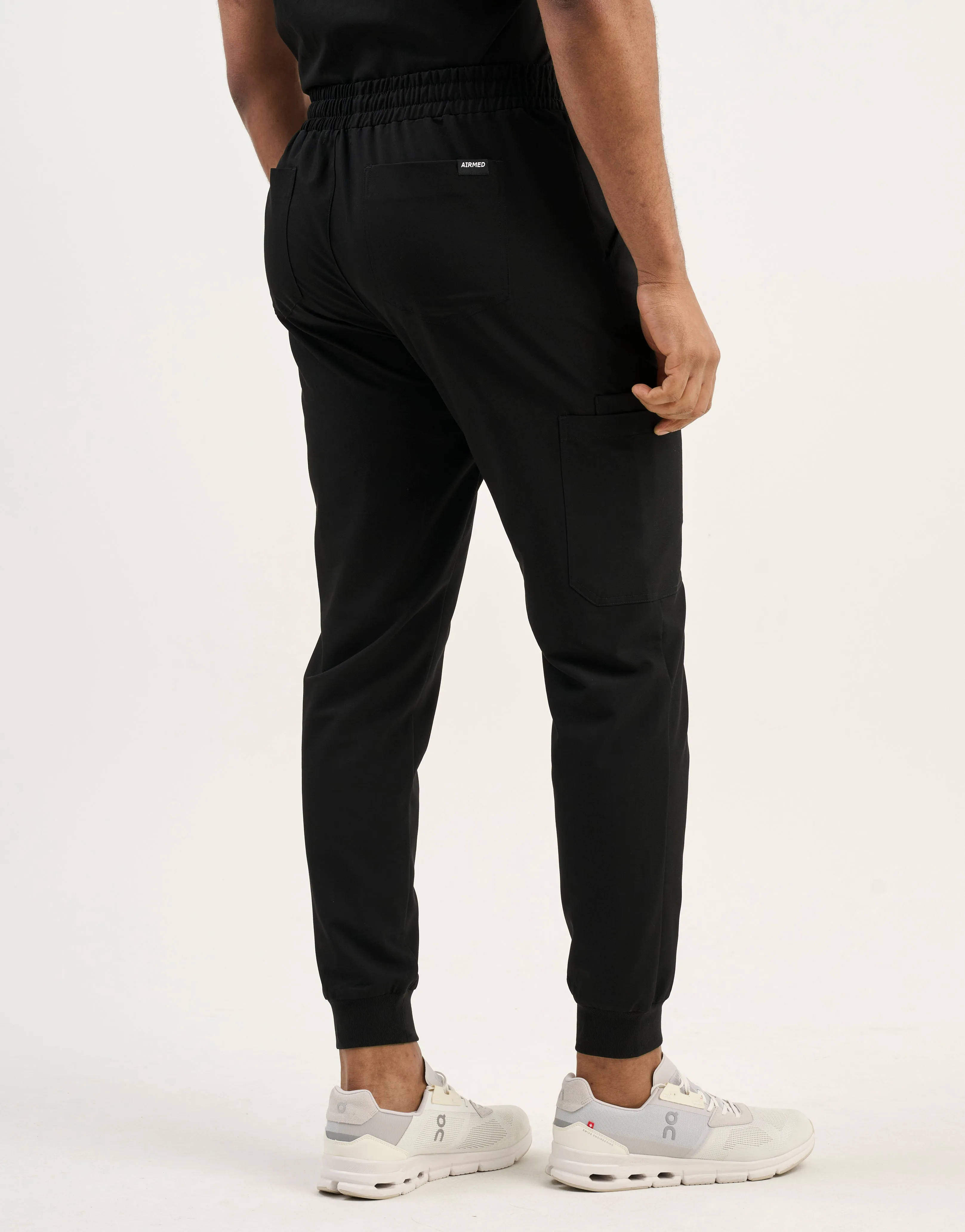 Aspire Jogger Scrub Pants - Black