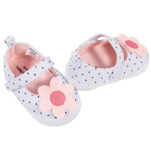 Baby Girls Garden Floral Jersey Shoes