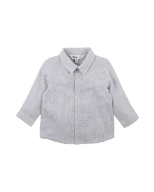 Bebe Albert LS Check Shirt - Blue Check (Size 000-7)