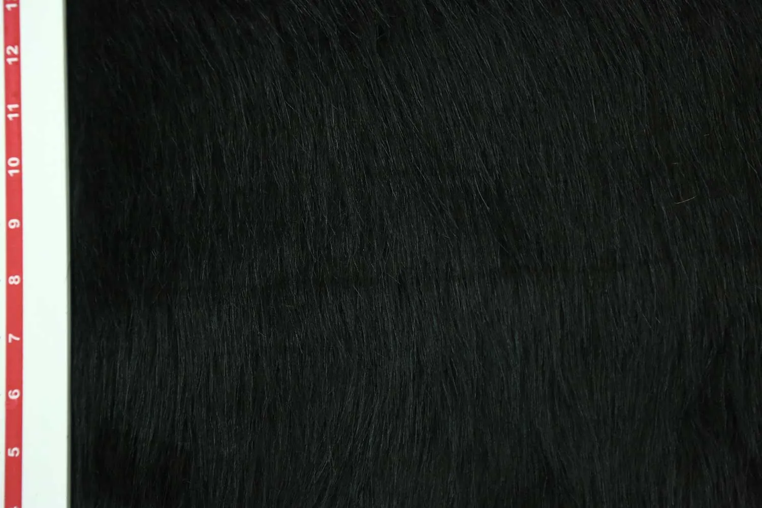 Black Fur Fabric