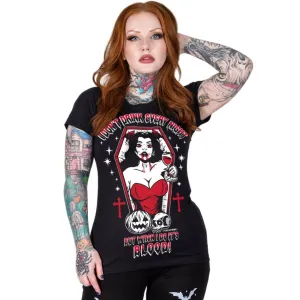 Bloody Night Vampire Graphic Tee