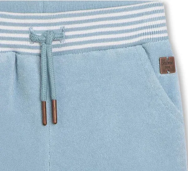 Blue Baby Terry Shorts