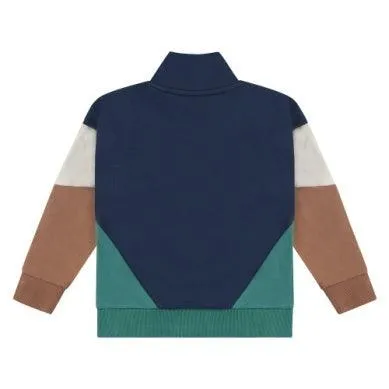 Boys Sets | 2PCS: Color Block - Navy and Caramel | BABYFACE