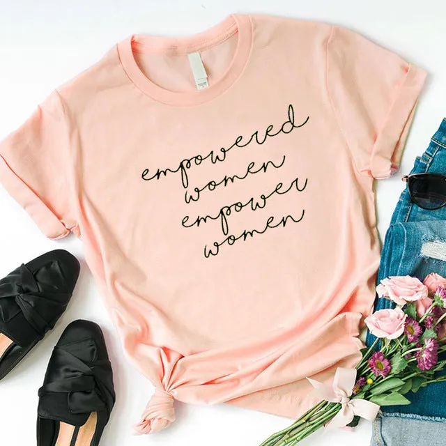 Empowered Women Empower Women Christian Statement Shirt