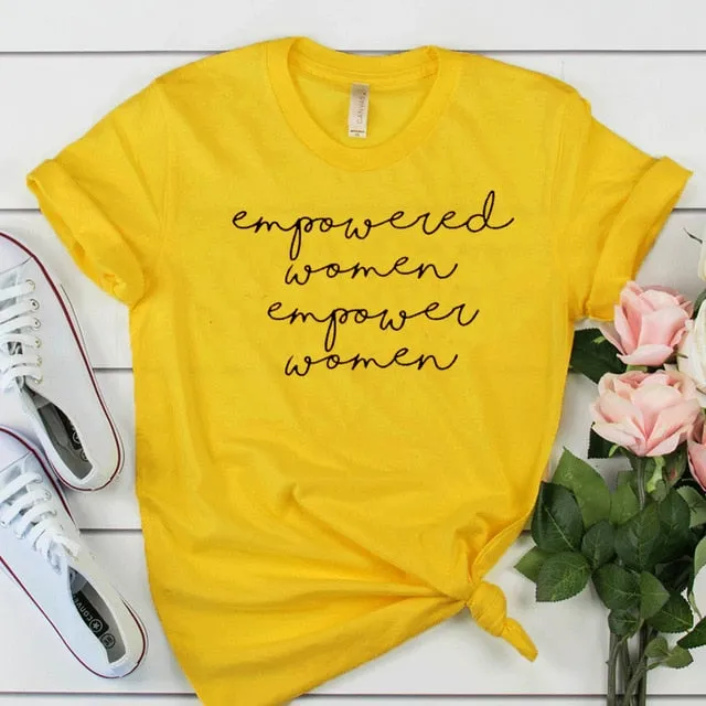 Empowered Women Empower Women Christian Statement Shirt