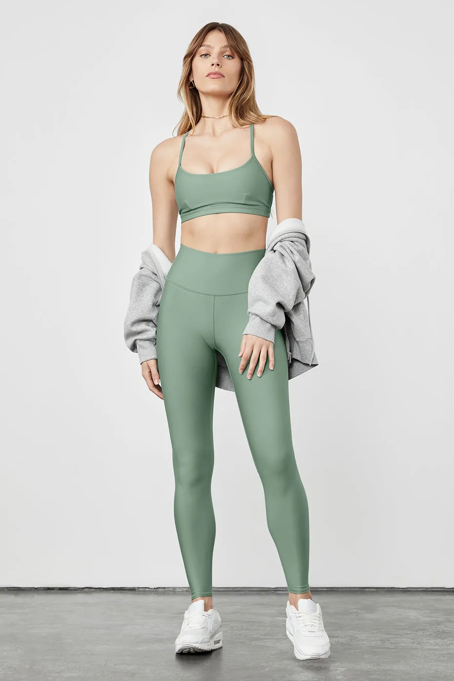 High-Waist Airlift Legging - Soft Seagrass