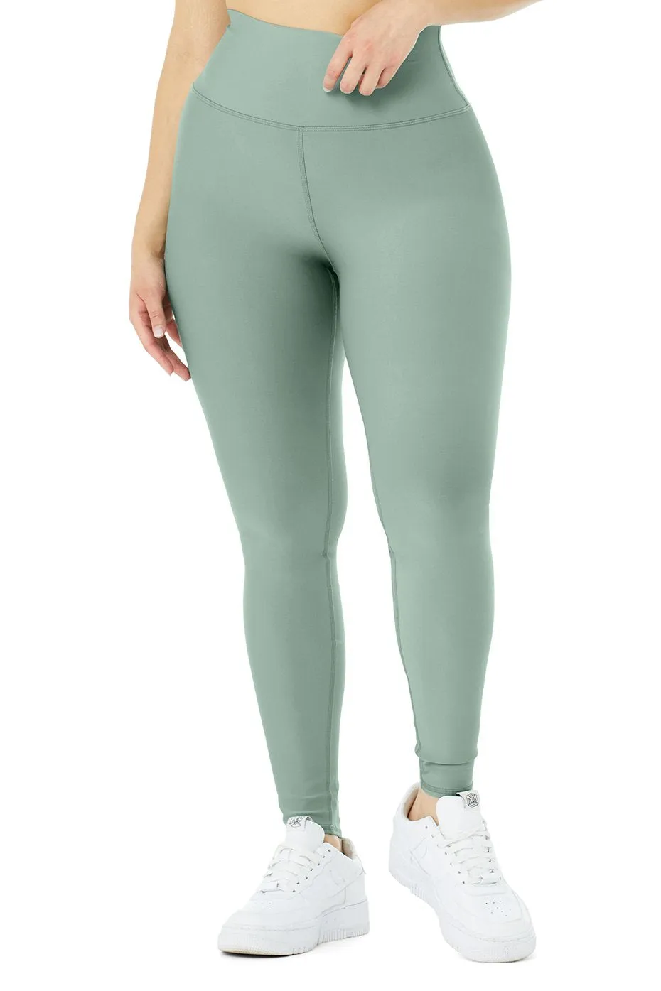 High-Waist Airlift Legging - Soft Seagrass