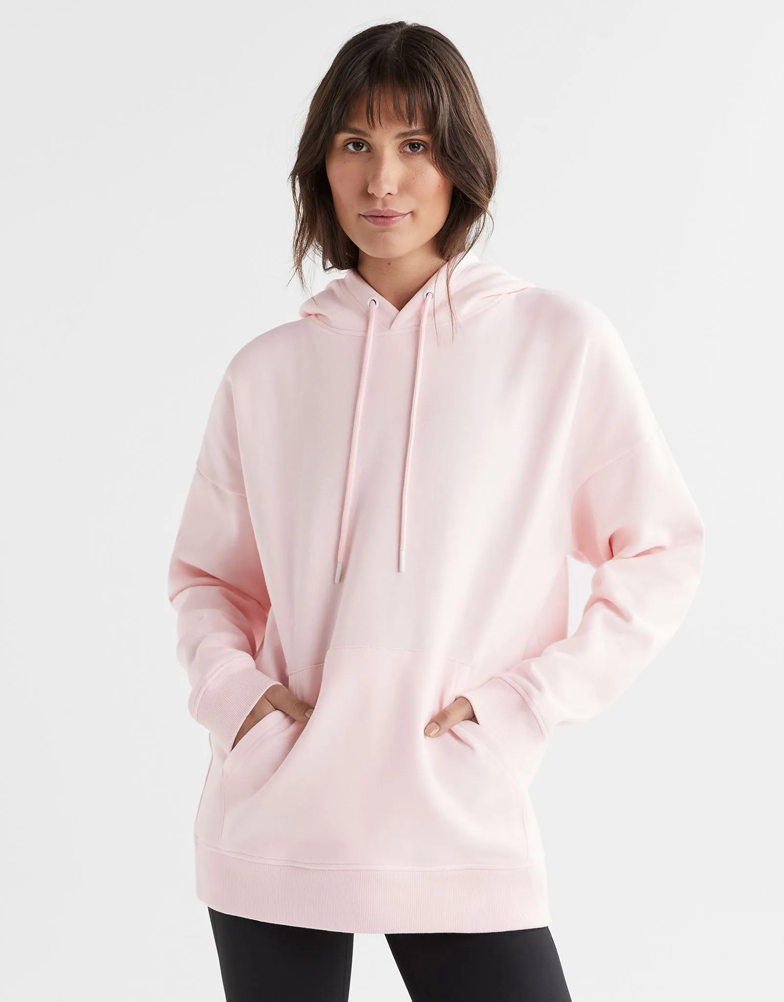 Lucy Sweat Hoodie - Soft Pink