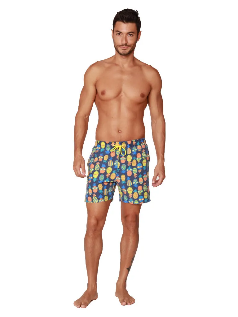 Men's Swim Trunks in jellyfish pattern