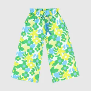 Multicolored Flowers Comfy Pants