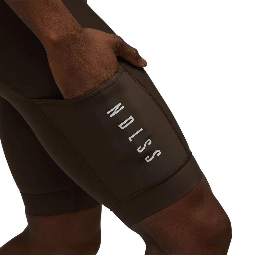 NDLSS Cargo Bib Shorts - Wood