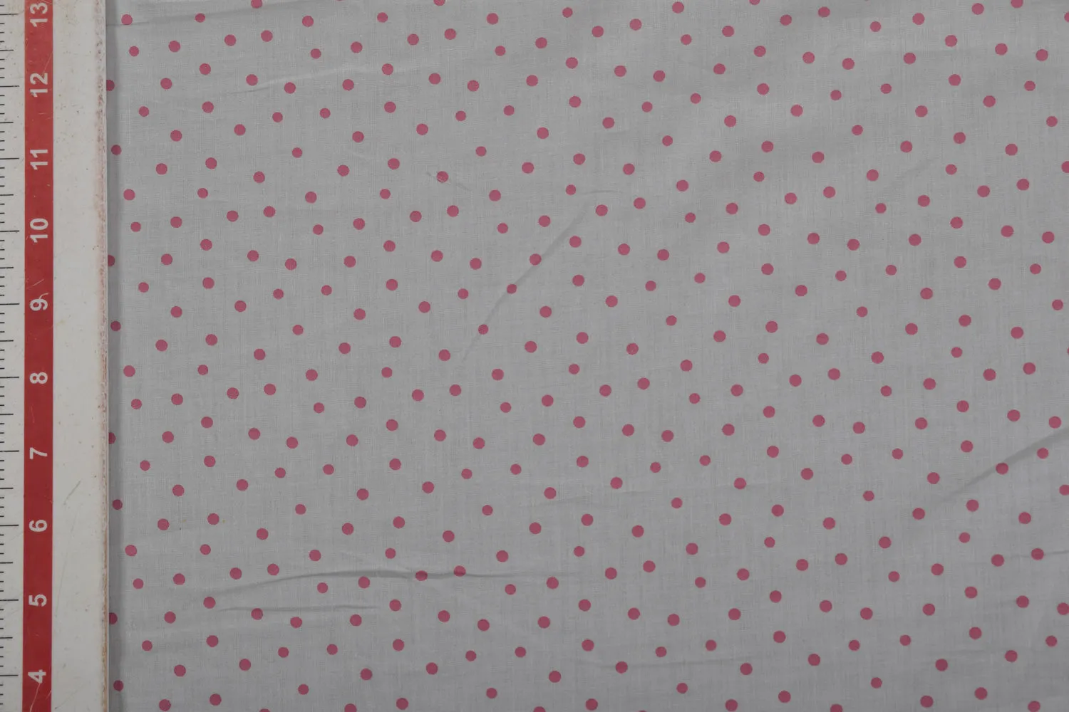 Precut 1 Metres White Printed Cotton Poplin Fabric