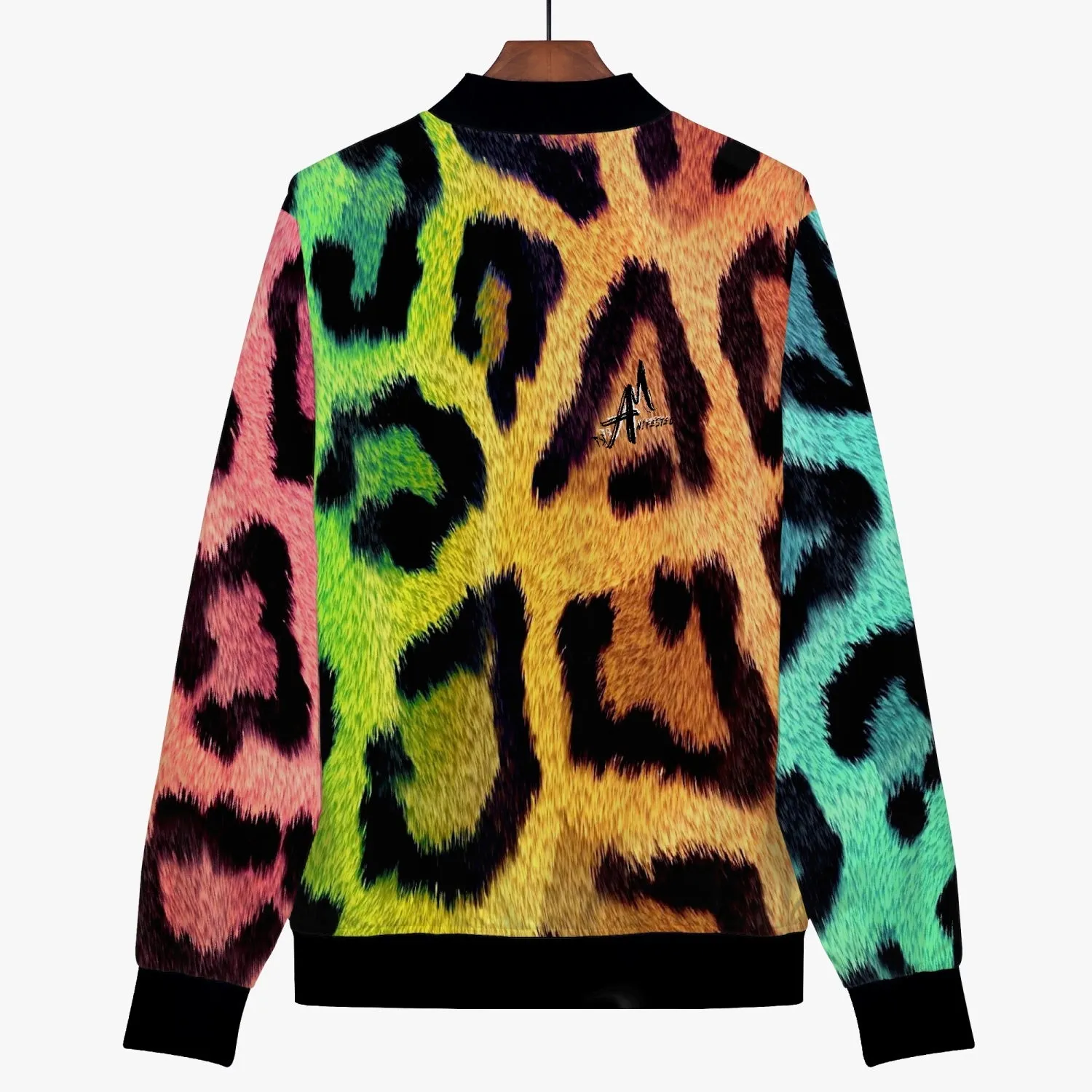 Rainbow Leopard Trending Women’s Jacket (Handmade)