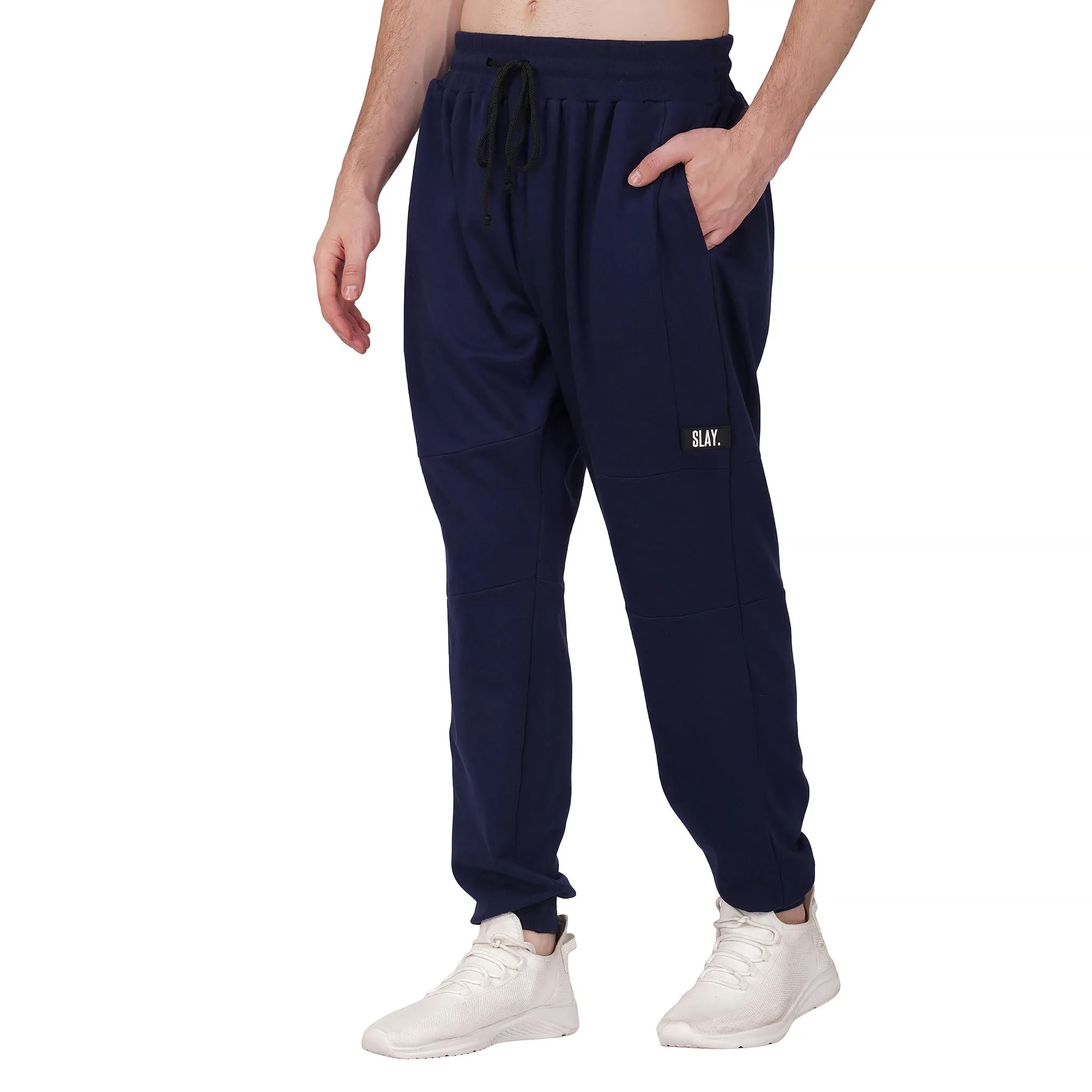 SLAY. Men's Navy Joggers