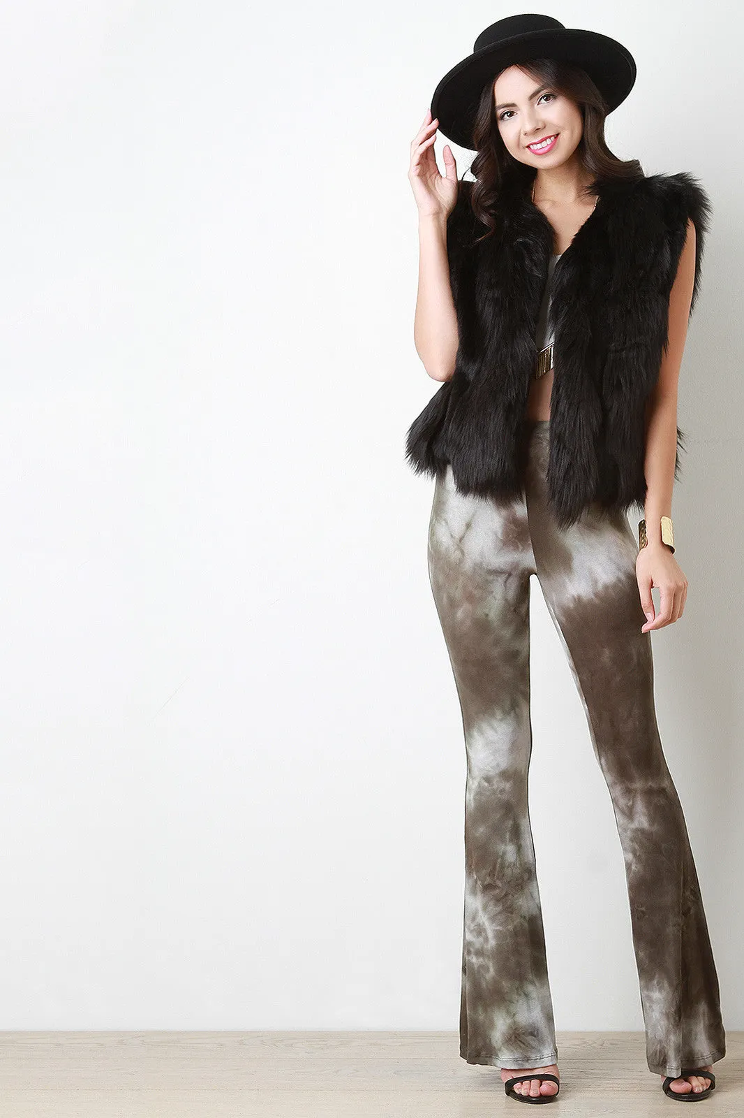 Soft Fur Sleeveless Vest