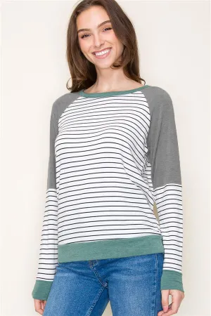 Soft Knit Colorblock Tops - 2 Colors!