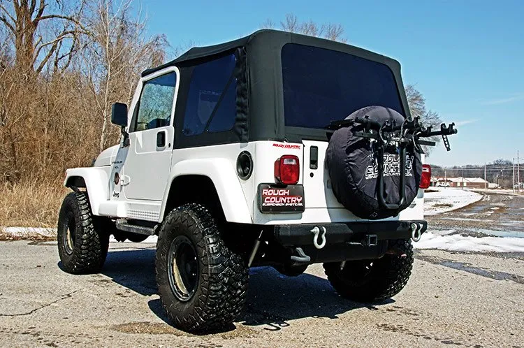 Soft Top - Replacement - Black - Full Doors - Jeep Wrangler TJ (97-06)