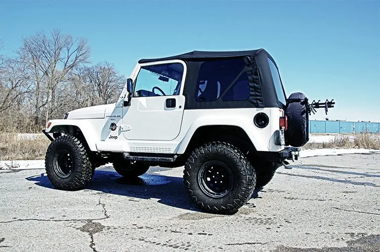 Soft Top - Replacement - Black - Full Doors - Jeep Wrangler TJ (97-06)