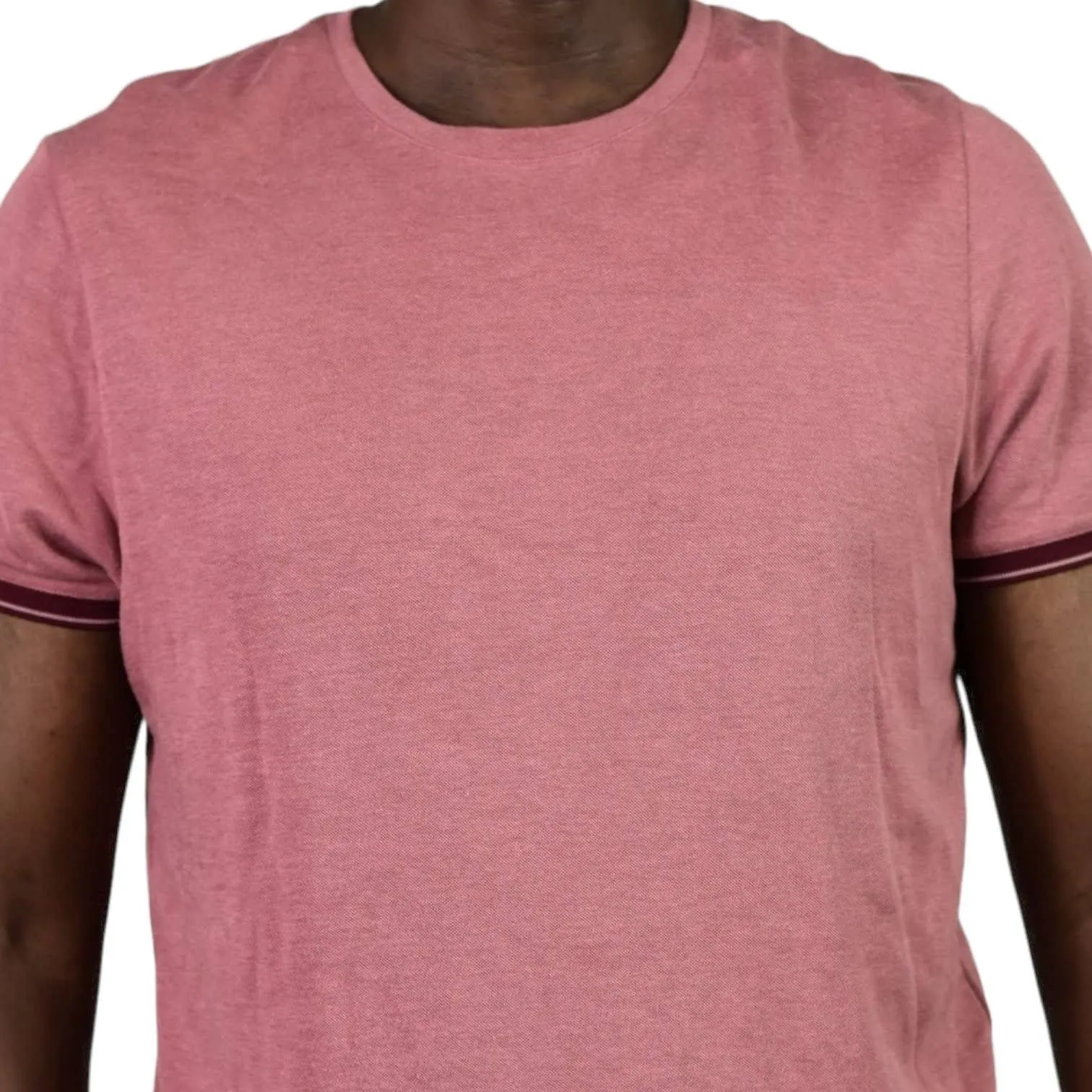 Ted Baker T Shirt Pink Crew Neck Short Sleeves Regular Fit Soft Cotton Size XXL Mens