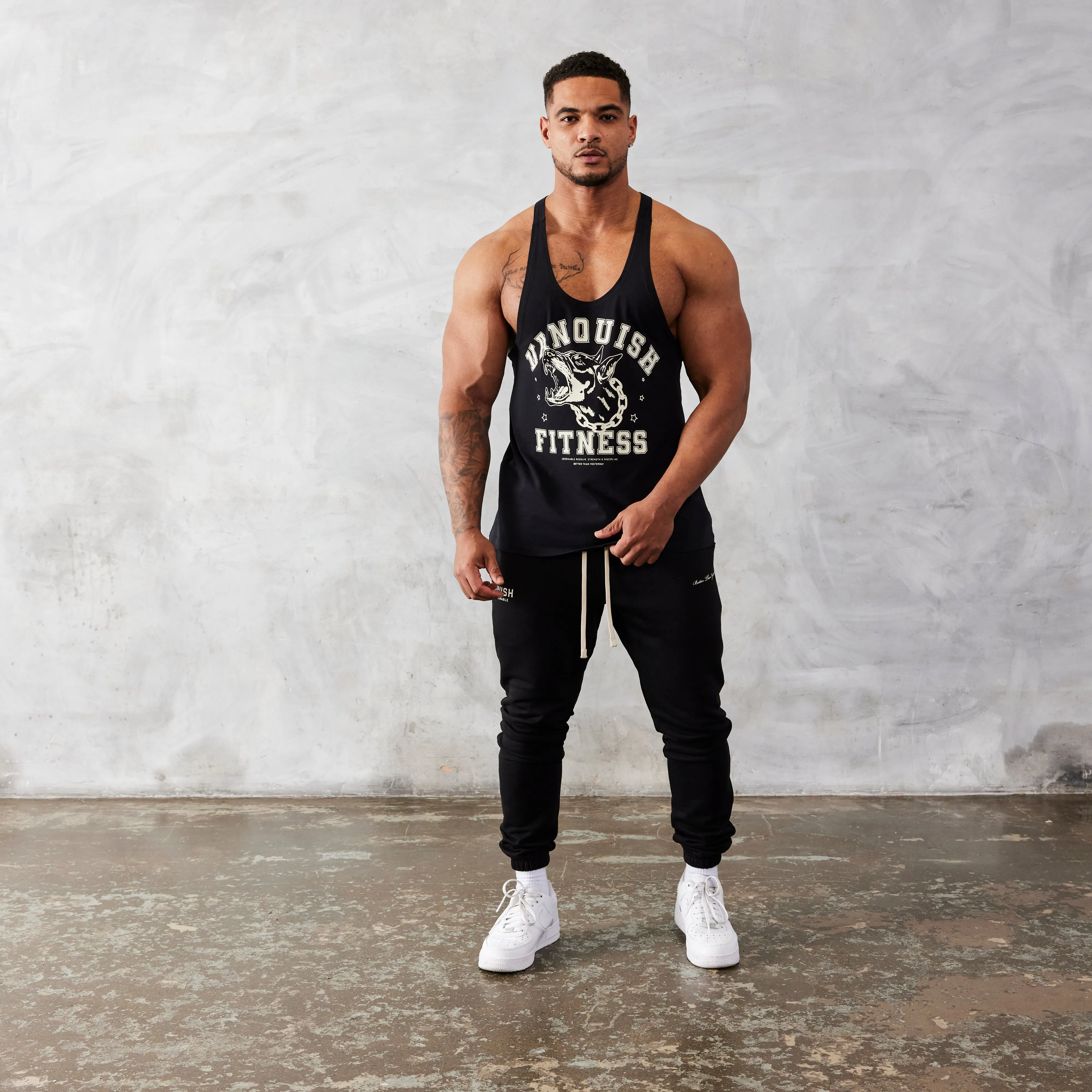 Vanquish TSP Black Dobermann Stringer Vest