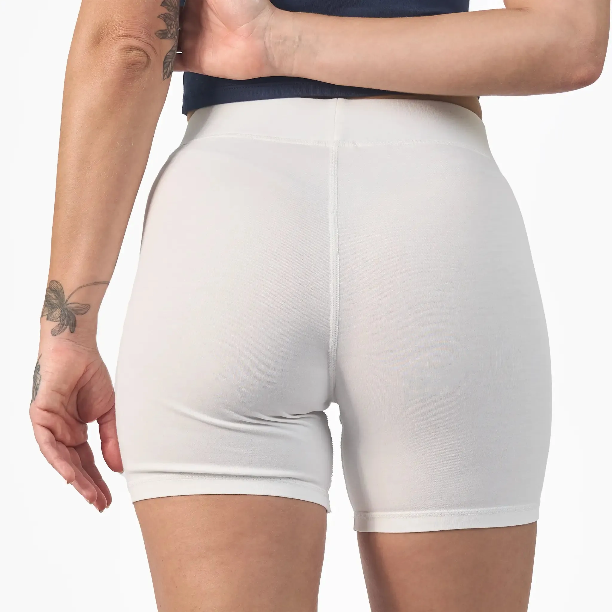 Women's Organic Pima Cotton Biker Shorts